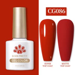 BORN PRETTY 10ML Nail Gel Polish All For Manicure Semi Permanent Varnishes Soak Off Gel UV LED Base Super Top Matte Coat Gel