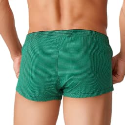 SEOBEAN Plaid Boxers Men's Underwear Boxer Shorts Home Lounge Arrow Panties Shorts Male Underpants Breathable Men Sleep Bottoms