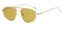 Classic Metal Sunglasses Men 2025 Luxury Brand Design Trendy Square Sun Glasses Shades For Women UV400 Goggles