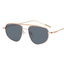 Classic Metal Sunglasses Men 2025 Luxury Brand Design Trendy Square Sun Glasses Shades For Women UV400 Goggles
