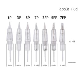 10pcs Disposable Screw Tattoo Needle Cartridge for Premium Charmant Permanent Tattoo Machine 1RL 1D 2RL 3RL 3F 5RL 5F 7RL 7F