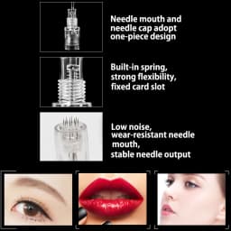 10pcs Disposable Screw Tattoo Needle Cartridge for Premium Charmant Permanent Tattoo Machine 1RL 1D 2RL 3RL 3F 5RL 5F 7RL 7F