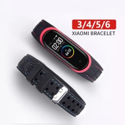 Strap For Mi band 7 6 5 Bracelet Sport Belt Silicone Watchband Replacement Smartwatch Bracelet for Xiaomi Mi Band 3 4 5 6 Strap