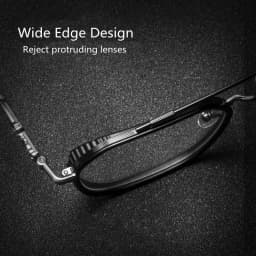 High Quality Brand Design Pure Titanium Men Anti Blue Light Radiation Glasses Computer Gaming Eyewear Women Blocking Ray Goggles