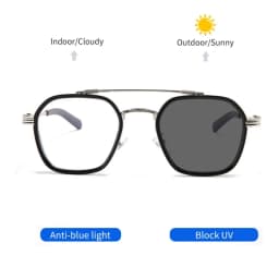 High Quality Brand Design Pure Titanium Men Anti Blue Light Radiation Glasses Computer Gaming Eyewear Women Blocking Ray Goggles