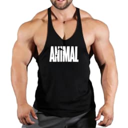 Brand Animal Gym Tank Top Men Fitness Clothing Men’s Bodybuilding Tank Tops Summer Gym Clothing for Male Sleeveless Vest Shirt