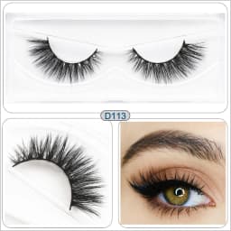 E11 Mink Lash Fluffy Wispy Eyelashes Vegan Cruelty-Free 3D Mink Lashes Cross Eyelash Extension Lashes Mink False Eyelash Makeup