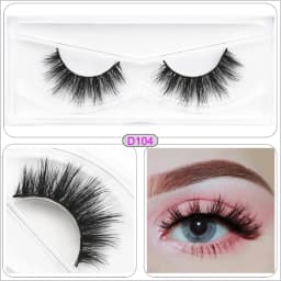E11 Mink Lash Fluffy Wispy Eyelashes Vegan Cruelty-Free 3D Mink Lashes Cross Eyelash Extension Lashes Mink False Eyelash Makeup