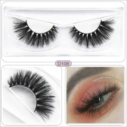 E11 Mink Lash Fluffy Wispy Eyelashes Vegan Cruelty-Free 3D Mink Lashes Cross Eyelash Extension Lashes Mink False Eyelash Makeup