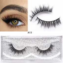 E11 Mink Lash Fluffy Wispy Eyelashes Vegan Cruelty-Free 3D Mink Lashes Cross Eyelash Extension Lashes Mink False Eyelash Makeup