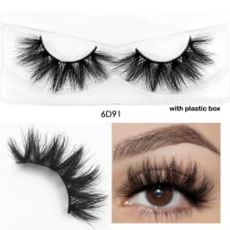 E11 Mink Lash Fluffy Wispy Eyelashes Vegan Cruelty-Free 3D Mink Lashes Cross Eyelash Extension Lashes Mink False Eyelash Makeup