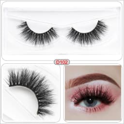 E11 Mink Lash Fluffy Wispy Eyelashes Vegan Cruelty-Free 3D Mink Lashes Cross Eyelash Extension Lashes Mink False Eyelash Makeup