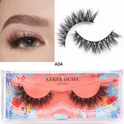 E11 Mink Lash Fluffy Wispy Eyelashes Vegan Cruelty-Free 3D Mink Lashes Cross Eyelash Extension Lashes Mink False Eyelash Makeup