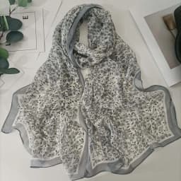 Green Grass Women Elegant Chiffon Georgette Bandana Scarf Summer Beach Sunscreen Thin Hijab
