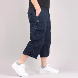 Capri Long Cargo Shorts Men 2026 Summer Casual Cotton Multi Pockets Hot Breeches Cropped Trousers Military Camouflage Shorts 5XL