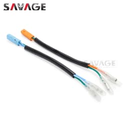 Turn Signal Adapter Plug License Plate Light Wire Connector For HONDA CRF 250L CB 500X 500F 650F CBR 500R 650R GROM 125 NC750