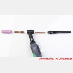 Argon Welding Torch Consumable Collet Body 1.0mm 1.6mm 2.0mm 2.4mm 3.2mm 4.0mm WP17 WP18 WP26 TIG Tungstens Electrodes Collet
