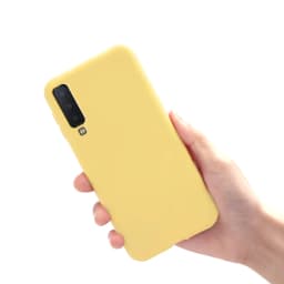 For Phone Case Samsung Galaxy A7 2018 Case Bumper Soft Matte Silicone Coque For Back Cover Samsung A7 2018 A750 A750F Case Funda
