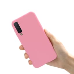For Phone Case Samsung Galaxy A7 2018 Case Bumper Soft Matte Silicone Coque For Back Cover Samsung A7 2018 A750 A750F Case Funda