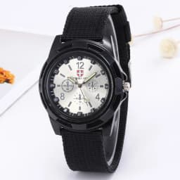2025 NEW Simple Vintage Classic Sports Nylon Band Quartz Watch Men Watches Wrist CLOCK