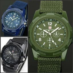 2025 NEW Simple Vintage Classic Sports Nylon Band Quartz Watch Men Watches Wrist CLOCK