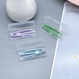 1 Set Contact Lens Inserter Wearing Tool Contact Lenses Tweezers Suction Stick Travel Kit for Eye Care Contact Lens Accessories
