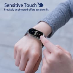 2in1 Case Screen Protector for Xiaomi Mi Band 10 9 8 7 6 5 4 3 Case+Film Full Coverage Protective Cover for Miband 6 7 band 5