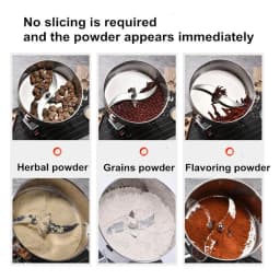 4500g Capacity Dry Food Grinder Mill Home Spice Coffee Grain Cereal Medicine Powder Crusher Gristmill - Kitchen Grinding Machine