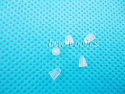 500pcs Eyewear Caps Glasses Pad Caps Plastic Cap Glasses Accessories diameter 1.2mm 1.4mm