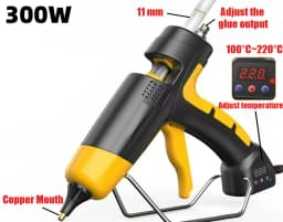 300W-800W Hot Melt Glue Gun Adjustable Temperature for 11mm Hot Glue Sticks Household DIY Handmade Tools Silicone Gun