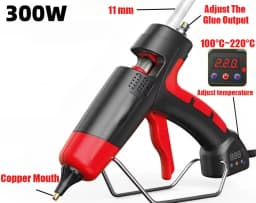 300W-800W Hot Melt Glue Gun Adjustable Temperature for 11mm Hot Glue Sticks Household DIY Handmade Tools Silicone Gun