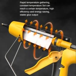 300W-800W Hot Melt Glue Gun Adjustable Temperature for 11mm Hot Glue Sticks Household DIY Handmade Tools Silicone Gun