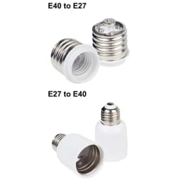 Bulb Converter E27 Male to E12 E14 E40 B22 MR16 G4 G9 GU10 Female Lamp Socket Bulb Base For Indoor Lighting Bulb Extend Adapter