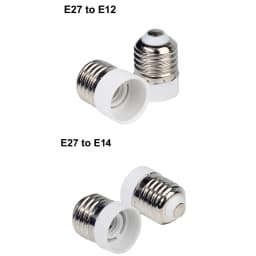 Bulb Converter E27 Male to E12 E14 E40 B22 MR16 G4 G9 GU10 Female Lamp Socket Bulb Base For Indoor Lighting Bulb Extend Adapter