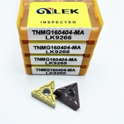 TNMG160404-MA TNMG160408-MA LK9265 Carbide Inserts Turning Insert External Turning Tool CNC Lathe Tools Steel Processing