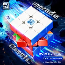 [JudyCube] Moyu RS3M 2020 3x3x3 Magnetic Magic Cube - Professional Maglev Puzzle Toy 2021 Updated Version Cubo Magico RS3M UV