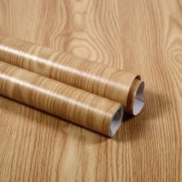 Wood Stripe Vinyl DIY Self Adhesive Waterproof PVC Wallpaper Renovation Cabinets Furniture Wall Sticker Home Decor Sticky Papers