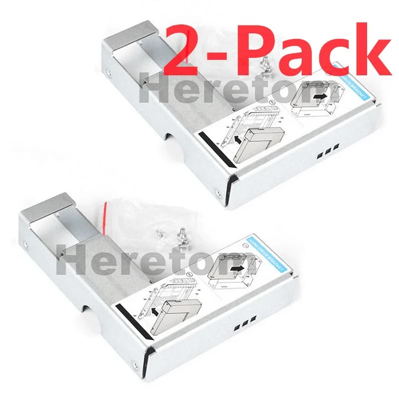 2PCS 9W8C4 3.5" to 2.5" HDD Adapter For Dell R710 R720 R730 T710 R320 T320 SAS SATA SSD Tray Caddy With Screws