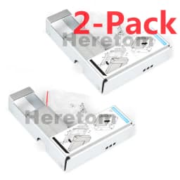 2PCS 9W8C4 3.5" to 2.5" HDD Adapter For Dell R710 R720 R730 T710 R320 T320 SAS SATA SSD Tray Caddy With Screws