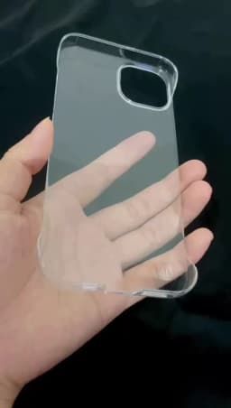 For iphone 16 15 11 12 13 14 Pro MAX XR XSMAX X XS MINI SE 7 8 PLUS Transparent borderless Anti drop ultra thin PC hard shell