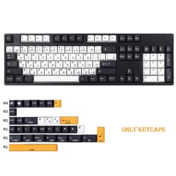 GMK Sushi TaiChi Large Set DYE-SUB PBT Keycap Japanese Custom Personality Cherry Profile Keycaps For Mechanical Keyboard 61/64