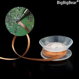 Desoldering Braid Welding Solder Remover Wick Wire Lead Cord Flux BGA Repair Tool Width 1.5mm 2mm 2.5mm 3mm 3.5mm 4mm 1.5 Meter