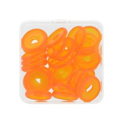 Fromthenon Binder Notebook Plastic Disc Rings 28/32/24mm Macaroon Color Binding Discs in Heart Shape for Mushroom Hole Planner