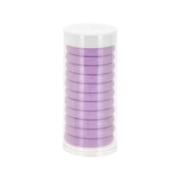 Fromthenon Binder Notebook Plastic Disc Rings 28/32/24mm Macaroon Color Binding Discs in Heart Shape for Mushroom Hole Planner