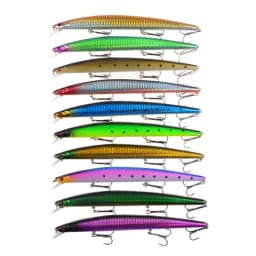 1pcs New Big Laser Minnow Fishing Lures 18cm/24g Fishing Hard Bait Crankbaits Isca Artificiais Pesca Sea Wobbler Swimming Baits