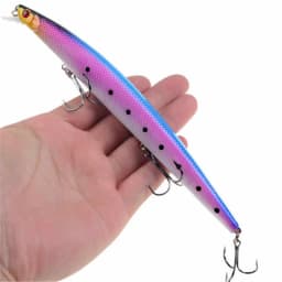 1pcs New Big Laser Minnow Fishing Lures 18cm/24g Fishing Hard Bait Crankbaits Isca Artificiais Pesca Sea Wobbler Swimming Baits