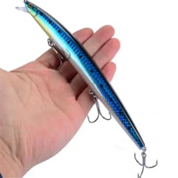1pcs New Big Laser Minnow Fishing Lures 18cm/24g Fishing Hard Bait Crankbaits Isca Artificiais Pesca Sea Wobbler Swimming Baits