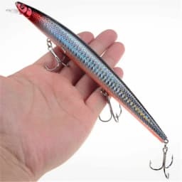 1pcs New Big Laser Minnow Fishing Lures 18cm/24g Fishing Hard Bait Crankbaits Isca Artificiais Pesca Sea Wobbler Swimming Baits