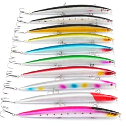 1pcs New Big Laser Minnow Fishing Lures 18cm/24g Fishing Hard Bait Crankbaits Isca Artificiais Pesca Sea Wobbler Swimming Baits