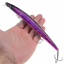 1pcs New Big Laser Minnow Fishing Lures 18cm/24g Fishing Hard Bait Crankbaits Isca Artificiais Pesca Sea Wobbler Swimming Baits